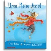 Uma meia azul